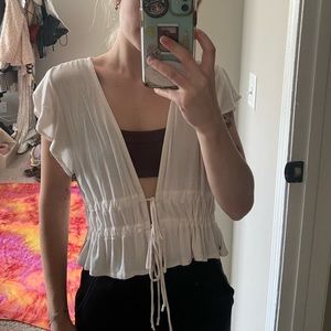 Kimchi Blue tie shirt